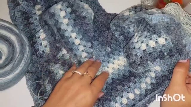 24 часа.Кардиган в стиле ,,БАБУШКИН КВАДРАТ" смотреть онлайн