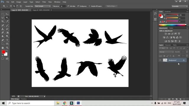 Magic Wand Tool Cut Image Using Magic Wand Tool in Photoshop Class18.Subtitle Available 10 Language смотреть онлайн