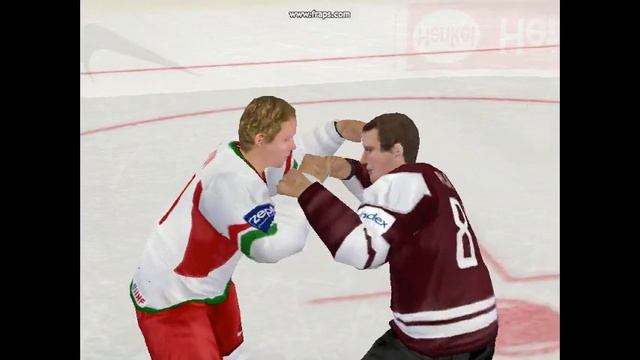 Latvia - Belarus Euro Hockey Challange (NHL09) смотреть онлайн