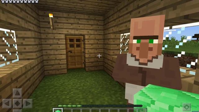 Minecraft Pocket Edition 0.12.1 : Villager Trading Mod смотреть онлайн