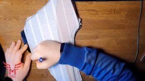 Снятие лекал (выкроек) пластика мотоцикла с помощью малярного скотча