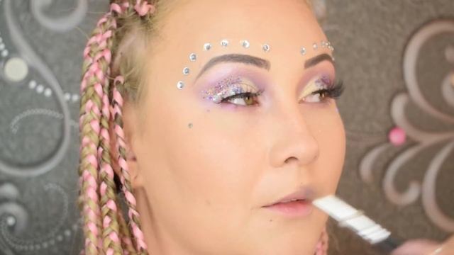 Galaxy Festival Make-up Tutorial | Justine Kim смотреть онлайн