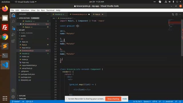 Rendering Lists in React with map() смотреть онлайн