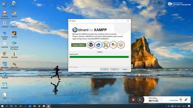 Install Xampp Server localhost In your pc in 10 minutes.. смотреть онлайн