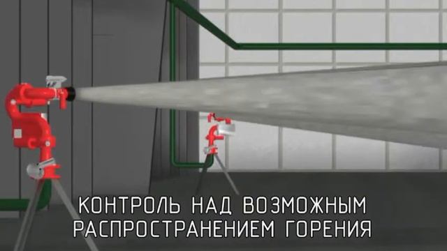 Пожарные роботы ЭФЭР для защиты самолетных ангаров смотреть онлайн