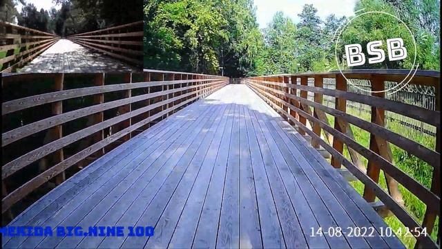 Деревянный настил Вело 1