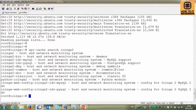 คลิปที่-0032-การติดตั้ง icinga2 เพื่อตรวจสอบ Service ของเครื่องแม่ข่าย смотреть онлайн