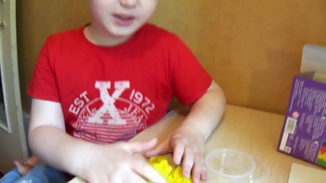 Радужный кинетический песок. смотреть онлайн