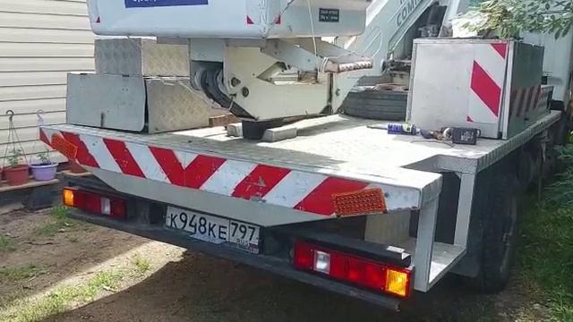 Автогидроподъемник Nissan Cabstar смотреть онлайн