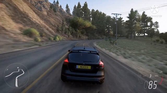 Forza Horizon 5| 2017 Ford Focus Rs| Early morning drive to work смотреть онлайн