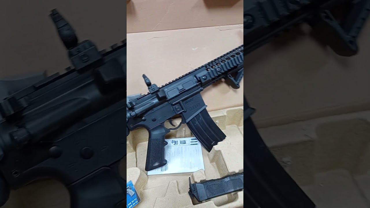 Пневматическая винтовка Crosman DPMS SBR Full Auto M16