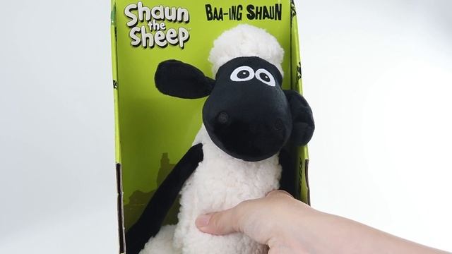 Baa-ing Shaun the Sheep Plush Toy - Shaun the Sheep Toys