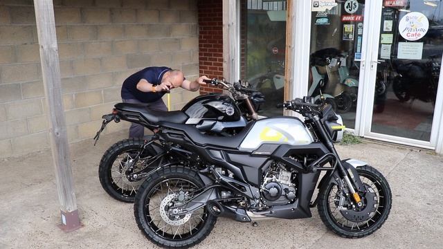 Zontes GK125 Vs G1 Scrambler
