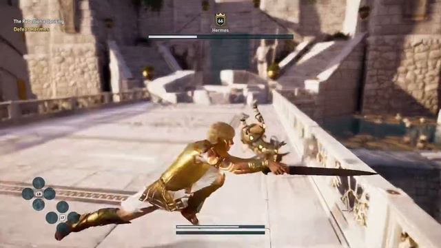 AC Odyssey: Fate of Atlantis DLC - Kassandra vs Hermes (boss fight) смотреть онлайн