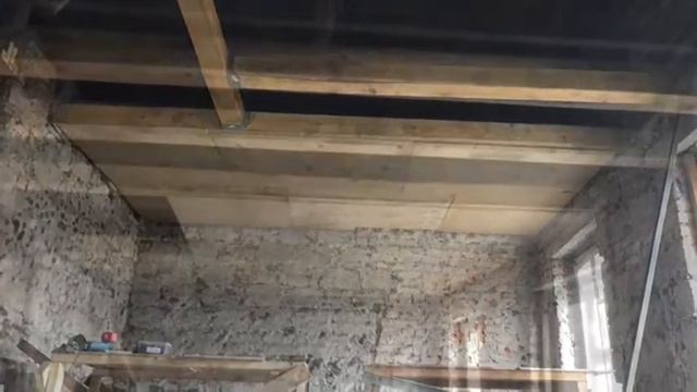 Замена перекрытия между комнатой и чердаком. смотреть онлайн
