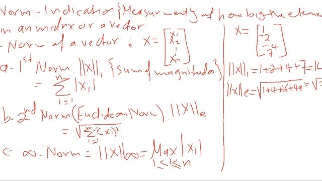 Numerical techniques Norm of a matrix || التقنيات العددية قاعدة المصفوفة смотреть онлайн