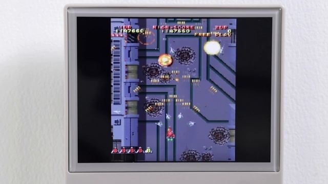 Anbernic RG35XX PS1 Games HACK Raiden DX Highest difficulty 90% Progress Rate смотреть онлайн