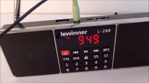 Проигрыватель L-288  с Алиэкспресс Обзор Цена Купить MP3/FM приёмник L-288 / MP3 Player and FM Radi