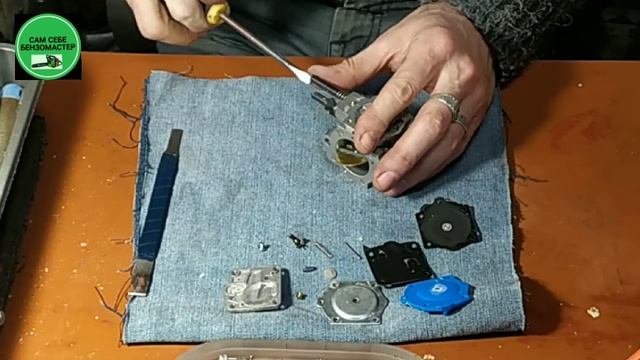 "Husqvarna" Пила для резки бетона, обслуживание. смотреть онлайн