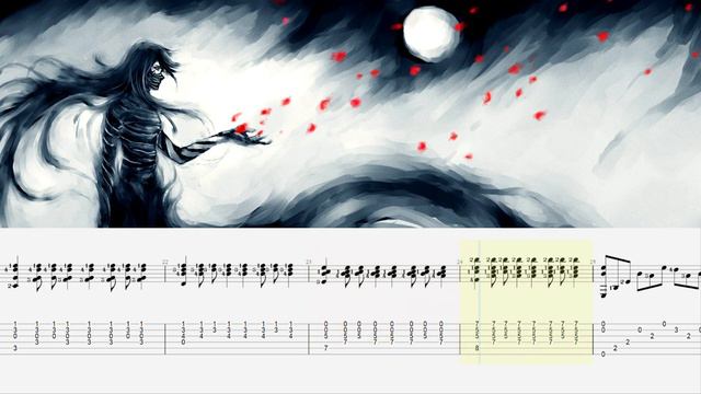 ~A Requiem - Bleach~ Fingerstyle Guitar Tab смотреть онлайн