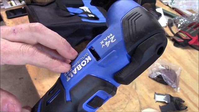 Kobalt 24v Brushless Oscillating Tool KMT 124B-03 ~ Multi-Purpose Tool ~ Multi-Function Tool смотреть онлайн