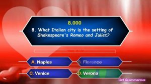 VALENTINE'S DAY QUIZ | VALENTINE'S DAY TRIVIA | Valentine's Day Game | Valentine's GAME | Valentine