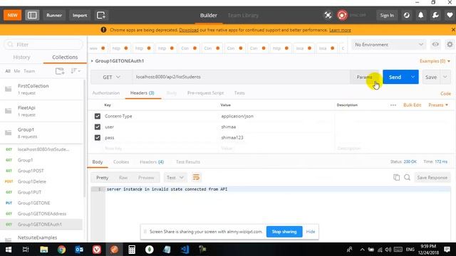 12 System Integration RESTful API Token Based Authentication first with user and pass part2 смотреть онлайн
