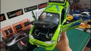 Unboxing Jada Toys Mitsubishi Eclipse GS 1995 Fast and Furious Paul Walker