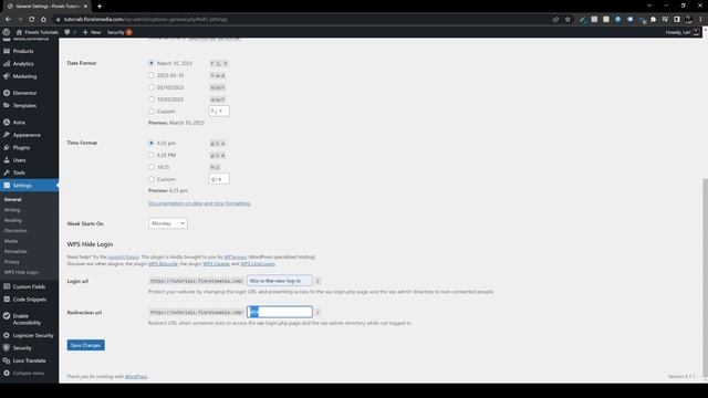 Change Wordpress Login URL смотреть онлайн