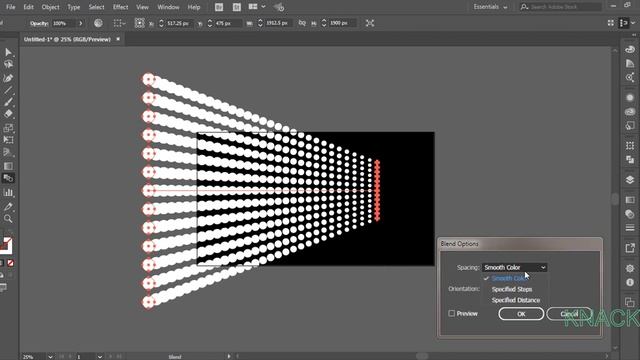 Create Abstract Background Design In Adobe Illustrator CC | Knack Graphics | смотреть онлайн