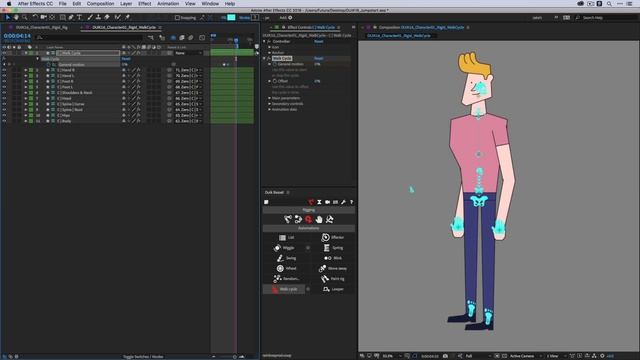 Duik Bassel Jumpstart | After Effects Character Rigging смотреть онлайн