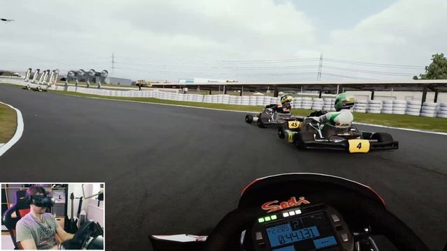 The KZ2 Shifter kart is crazy - KartKraft | Reverb G2 смотреть онлайн