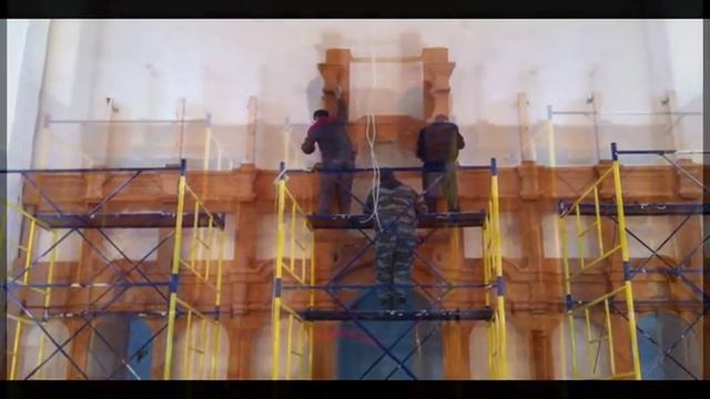 Иконостас установка в Старой Слободе смотреть онлайн