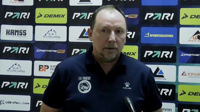 Комментарий Евгения Давлетшина после первого матча II тура. "Сиб-Транзит" - МФК "Тюмень" смотреть онлайн