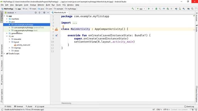 Explaining an Android Studio project's structure смотреть онлайн