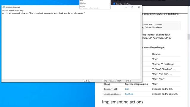 Simplest Custom Voice Command In Talon смотреть онлайн