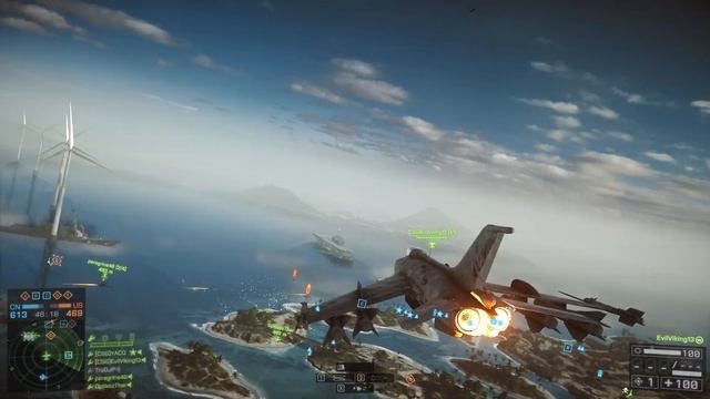 Battlefield 4: Close Air Support | Episode 1 (Attack jet teamplay, 38-3) PC 1080p | RangerDave смотреть онлайн