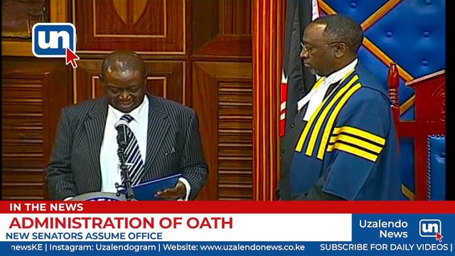 Oburu Odinga Confusion plays out in Senate смотреть онлайн