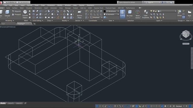 Autodesk AutoCAD 2017 EDUCATIONAL VERSION Drawing1 dwg 2021 07 24 23 49 23 смотреть онлайн