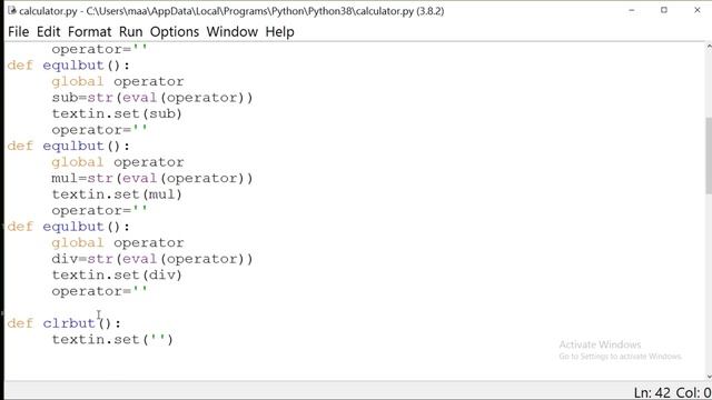 create calculator using python step by step for beginner смотреть онлайн