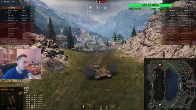 СТРАЙК ТАЩИЛ ДО КОНЦА ПОТНЫЙ БОЙ, НО ТИГР БЫЛ ПРОТИВ.... ИС4 (ПОТНЫЙ БОЙ НА ИС-4)