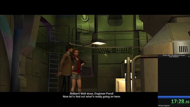 Doctor Who: The Adventure Games Ep.4 Shadows Of The Vashta Nerada Speedrun in 34:46 смотреть онлайн