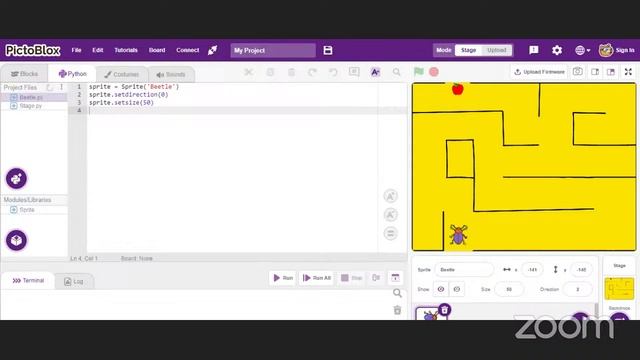 Maze Game with Python | Python Programming for kids смотреть онлайн