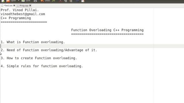 Function Overloading in C++ смотреть онлайн
