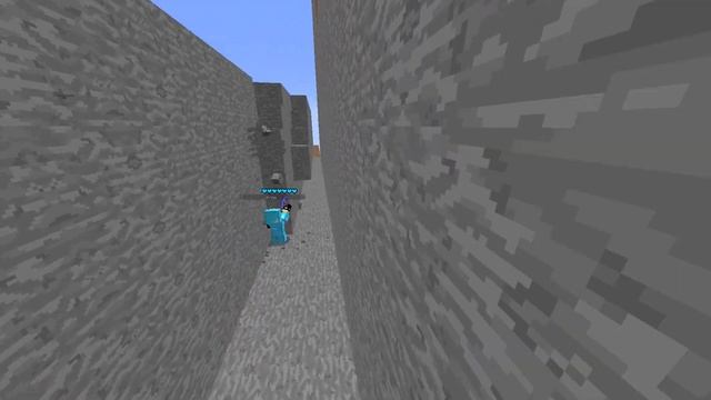 Разобрал гору в Minecraft на выживание сервер ReallyWorld. Часть #1