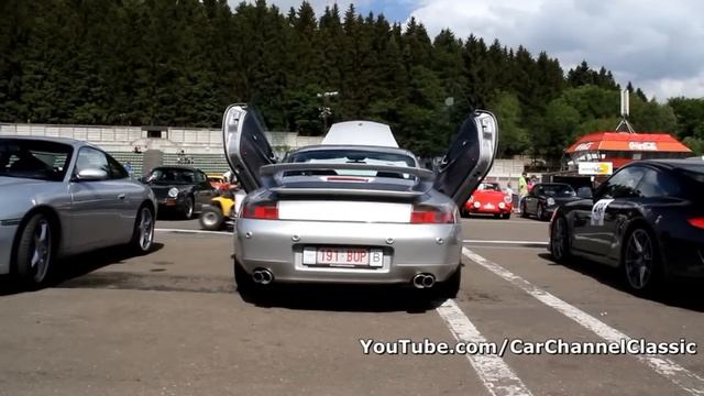 Porsche 996 Carrera 4 Lambo doors! 1080p HD смотреть онлайн