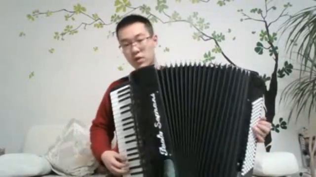 spring festiva played by North Korea cassotto accordion（fake paolo soprani） смотреть онлайн