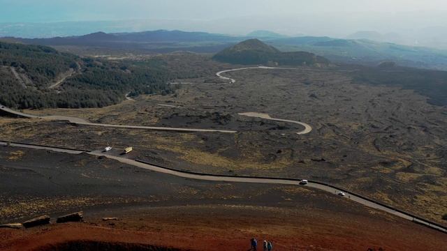 ETNA-RIPRESA DA UN DRONE IN 4K смотреть онлайн