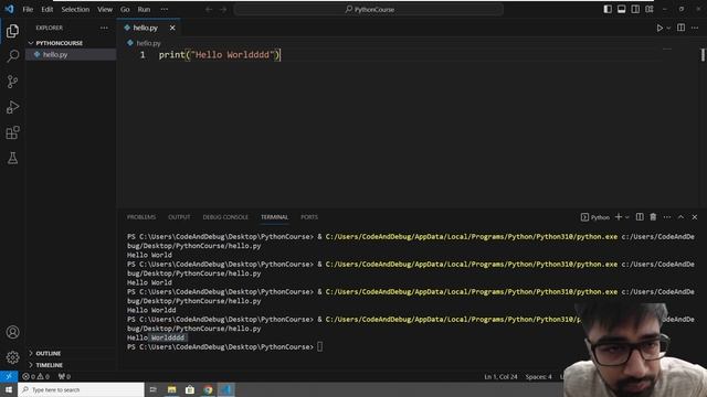 Python extensions for VS Code | Class 04 | Python (Core & Advance) Course смотреть онлайн
