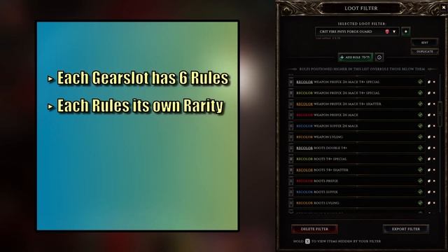 Last Epoch (0.8.3) - The Best Lootfilter Template Guide! Overclock Your Gameplay! - Full Explanatio смотреть онлайн